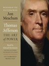 Thomas Jefferson the art of power
